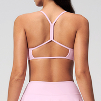 Nouveau soutien-gorge de yoga à dos croisé, sous-vêtement de sport, haut de fitness pour la course, vêtements de yoga pour femmes