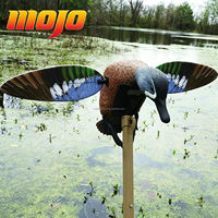 MOJO Outdoors ES Blue Wing Teal, leurre de chasse motorisé réaliste en plastique, facile à utiliser, pour sports de plein air, oiseaux aquatiques et canards de qualité supérieure