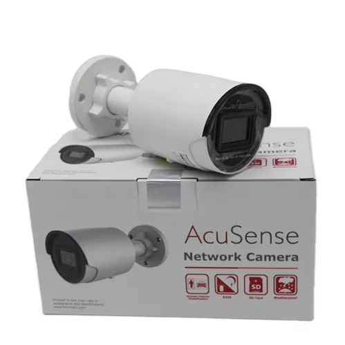 HIK DS-2CD2043G2-IU 4 MP CMOS AcuSense Fixed IP Camera POE H.265 IR30m IP67 Wide Angle Replacement Bullet Network Camera · image 1