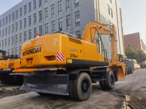 <b>Hot</b> <b>Sale</b> High Quality HYUNDAI 210W-7 <b>Wheel</b> Excavator 21 Tons Second Hand Original Korean Excavator in stock - Product Image 4