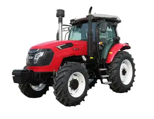 china weifang manufacture cheap 120hp 4wd 1204 wheeled farm tractor with AC cabin 6 cylinder engine for farming