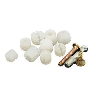 Tuercas preincrustadas de plástico Jin Aoding DSW JL para topeadores de expansión de muebles de cajones - Product Image 5