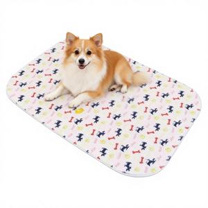 Fournisseur de tapis de propreté pour chiots en tissu imperméable, réutilisable et lavable, répulsifs - Product Image 1