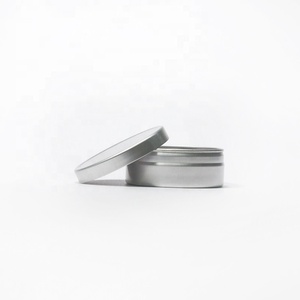 15ml Factory Prices Aluminum Tin Round with Flip Cover for Lip Balm <b>Containers</b> Tin <b>Small</b> Tin <b>Containers</b> - Product Image 5