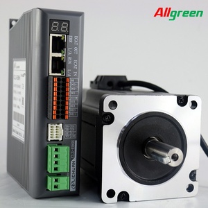 Motor paso a paso Allgreen EtherCAT de 1.8 grados, 8N.m, 6A, NEMA34, 2 fases, bucle cerrado, con controlador LC86H2114+CL3-E86H - Product Image 1