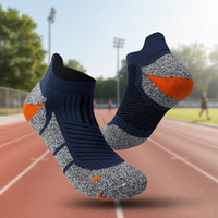 Chaussettes de sport d'été professionnelles pour hommes, tricotées écologiques, pour activités de plein air, course à pied, randonnée, trekking