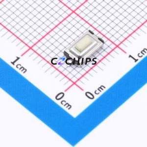 BTS0B0052AWG00 Tactile Switch SMD,6.1x3.6mm Switch 2.5N Vertical Mount 6mm 3.7mm - Product Image 1