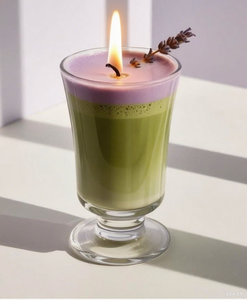 Odeur Couleur Autocollant Saveur Vanille Moule Parfum Personnalisé En Gros Tasse Envoyé Frais Cannelle Glace Latte Verre Tasse Café Bougie - Product Image 5