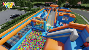 Usine en gros PVC gonflable <span class=keywords><strong>parc</strong></span> d'attractions pour enfants aire de jeux <span class=keywords><strong>parc</strong></span> à thème unisexe avec châteaux <span class=keywords><strong>parc</strong></span> à thème gonflable - Product Image 5