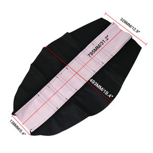 Housse de siège universelle pour moto tout-terrain, douce, antidérapante, rayée, pour <span class=keywords><strong>Honda</strong></span> XR230 CRF70 CRF150R CRF250R CRF250X CRF450R CRF450X Mo - Product Image 5