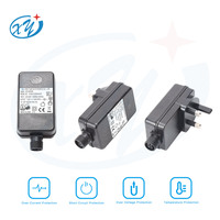 Alimentation LED étanche pour extérieur, adaptateur de prise EU/US/UK/AU, entrée AC 100-240V, sortie DC12V 3000ma