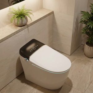 Nuevo Inodoro Inteligente con Función de Masaje, Asiento Alargado, Asiento Calefactado, Secado por Aire, Bidé Automático, Lavado Frontal, Control Remoto Inteligente - Product Image 1
