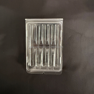 Estuche para 5 cigarrillos con cierre a presión, blíster tipo clamshell, empaque de plástico, compatible con conos enrollados de 98 mm de longitud. - Product Image 4