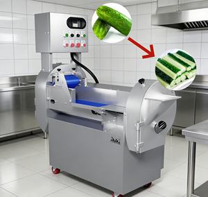 Cortadora de Verduras de Doble Cabezal Modelo 801, Multifuncional, Personalizable, Rendimiento Estable, para Cocina <span class=keywords><strong>Central</strong></span> y Cafetería - Product Image 3