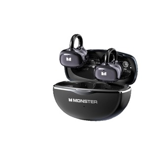 Monster Airstar A02 Auriculares inalámbricos Bluetooth con clip, Bluetooth 5.4, cancelación de ruido para correr y llamadas - Product Image 1