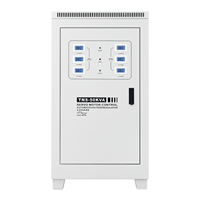 Stabilizer Tegangan Servo Motor Tiga Fasa TNS Heavy Duty dengan Layar Digital AVR Otomatis untuk Peralatan Industri, Dukungan CE OEM