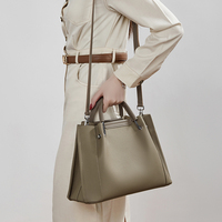 Sac à Épaule Femme Cuir Plein Grain Premium Sacs à Main Haute Qualité Luxe Créateur Fournisseur OEM Sacs Femme