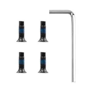 4 pièces vis hexagonales pour guidon avec clé fourche avant pour <span class=keywords><strong>Xiaomi</strong></span> <span class=keywords><strong>M365</strong></span>/PRO/1S/PRO2 pièces de Scooter électrique accessoires - Product Image 1