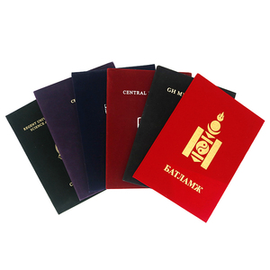 Titulaire de diplôme de <span class=keywords><strong>dossier</strong></span> de couverture de certificat de velours de prix A4 personnalisé bleu royal <span class=keywords><strong>pour</strong></span> l'obtention du diplôme - Product Image 6