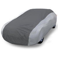 Housse de voiture imperméable robuste, résistante aux UV et aux intempéries, anti-poussière, durable, pour extérieur