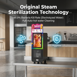 Máquina Expendedora de Smoothies de Frutas Frescas y Saludables, Acero Inoxidable, Autolimpieza Automática, Pantalla Táctil HD de 15.6 Pulgadas, Monitoreo Remoto - Product Image 5