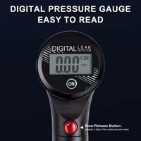 Pompe à vélo électrique portable Prostar en alliage d'aluminium haute pression 320 psi avec manomètre numérique compatible Presta et Schrader pour valve avant