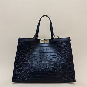 Bolso Bandolera de Diseño de Lujo para Mujer 2026, Marca Famosa, Cuero Genuino de Alta Calidad, Forma Trapezoidal, Gran Capacidad - Product Image 1