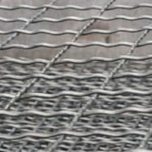 टिकाऊ स्टेनलेस स्टील के तार कपड़े एंटी-क्लोजिंग लॉक रोल 4-10 मीश कर्ड वायर मेष स्क्रीन - Product Image 3