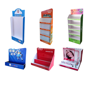 Custom Supermarket Retail PVC Foam <strong>Cardboard</strong> Floor <strong>Display</strong> Stand Food Potato Chips Coffee Bean Chocolate <strong>Display</strong> Rack - Product Image 6