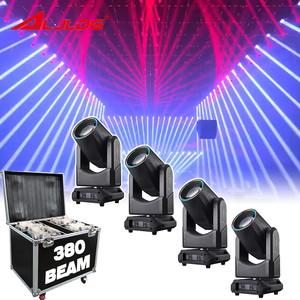 Venta Especial: Luces Móviles de Cabeza Giratoria de 380w con Anillo <span class=keywords><strong>LED</strong></span>, Efecto de Atomización y Colorido, para DJ, Bodas, Conciertos y Discotecas - Product Image 1