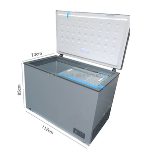 Congélateur coffre blanc BCD316 avec contrôle électronique de la température par LED, compresseur de congélation profonde, idéal pour garage, appartement, maison - Product Image 4