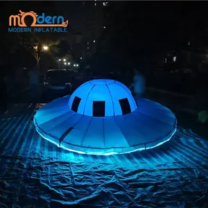 Disegno gonfiabile Alien impianti di illuminazione a led gigante gonfiabile UFO per evento/pubblicità gonfiabile UFO con la luce del LED