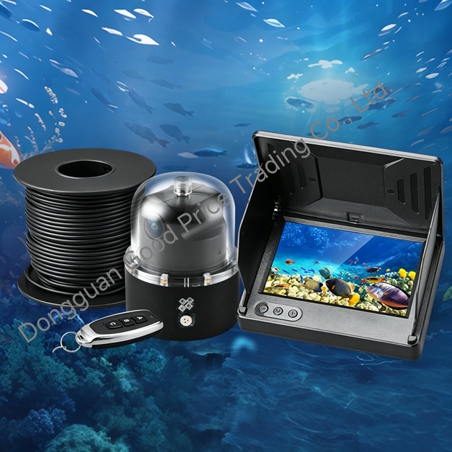 360 Degree Remote Control Underwater Camera Water Temperature Depth Display Infrared Night Vision Support Trade 1 Year Warranty