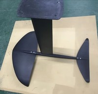 Hydrofoil Serat Karbon Model F001 Langsung dari Pabrik dengan Fitur Pasif untuk Olahraga Air Luar Ruangan Unisex Tingkat Menengah