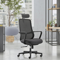 Ensemble de meubles de bureau à domicile chaise d'ordinateur de direction de luxe chaise d'ordinateur pivotante réglable chaise ergonomique de bureau de travail