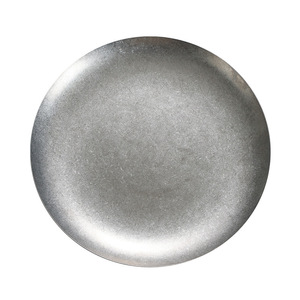 Retro Paslanmaz Çelik Tabak Buzlu Yuvarlak 304 Paslanmaz Çelik Yemek Tabağı Meyve Salatası Tepsisi Kamp Açık Hava Tabak Seti - Product Image 6