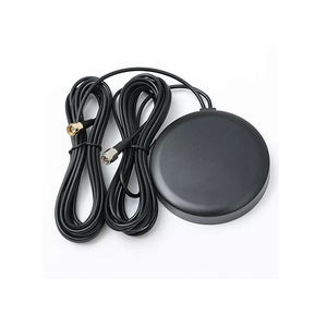 Antena domo GPS+4G de venta al por mayor de fábrica, con fijación por tornillo y almohadilla adhesiva, cable RG174 de 2*5m a conectores SMA macho - Product Image 2