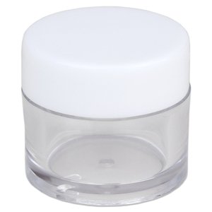 Venta al por Mayor de Frascos de Vidrio Transparente Esmerilado Apilables de 30 Gramos y 2 Onzas con Tapas de 1 Onza, Envases Cosméticos para Crema y Polvo Suelto, Juego de 100 Frascos - Product Image 6