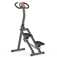 Nouvelle Machine d'Escalade Verticale Pliable pour Exercices Cardio avec Plage d'Extension de la Portée, Stepper pour la Maison et la Salle de Sport