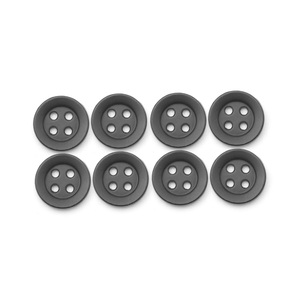 Four-Hole Metal Shank <b>Buttons</b> Clothing Zinc Alloy Sewing Garment Accessories for Shirt Coat - Product Image 3