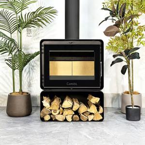 <span class=keywords><strong>Poêle</strong></span> <span class=keywords><strong>à</strong></span> <span class=keywords><strong>bois</strong></span> autonome en acier au carbone, foyer <span class=keywords><strong>à</strong></span> <span class=keywords><strong>bois</strong></span> véritable, chauffage d'intérieur, <span class=keywords><strong>poêle</strong></span> décoratif classique - Product Image 5
