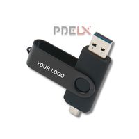 Otg usb flash drive, 32gb 64gb 128gb memori flash 16gb untuk Smartphone 2 dalam 1 cle usb 3.0 2.0 kunci usb flash drive