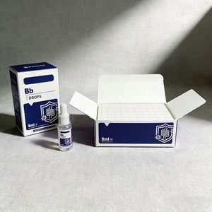 OEM Custom UV Coated Pharmaceutical White <b>Card</b> <b>Box</b> - High Gloss Packaging for Cosmetic Containers & Healthcare Products - Product Image 3
