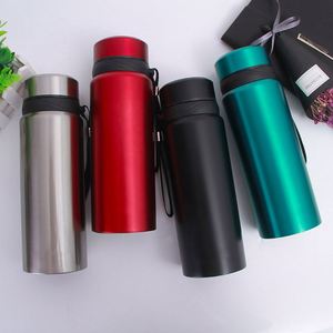 Wholesale Large-Capacity Portable Travel Stainless <b>Steel</b> Vacuum Flask With Rope 1000Ml Car Thermal Cup Outdoor Sports <b>Bottle</b> - Product Image 6