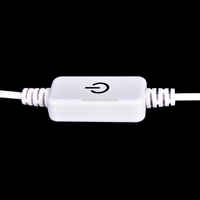 Bande LED tactile USB pour ruban, variateur, réglage de la luminosité, 5 v
