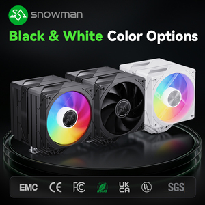 Enfriador <span class=keywords><strong>de</strong></span> Doble Torre ARGB LGA1851 LGA1700 AM5 AM4 265W para Importadores B2B con Personalización Basada en Diseño, Programa ODM Listo para Producción en Masa - Product Image 2