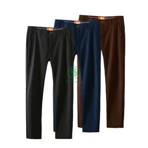 Custom Quick-drying Men's Summer Thin Straight Jogging Pants Breathable Men's Trousers Black Cotton Pants