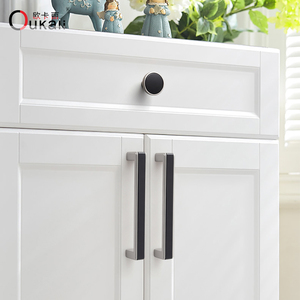 Oukali European Modern Double Color <strong>Funky</strong> Furniture Handle Kitchen <strong>Drawer</strong> Wardrobe <strong>Knobs</strong> and Handle Pull - Product Image 6