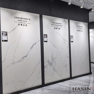 Design moderno 1200x2400 lastra di <span class=keywords><strong>pietra</strong></span> sinterizzata a grana calcarea per appartamento in marmo opaco pavimento porcellana piastrelle di sfondo da parete - Product Image 3