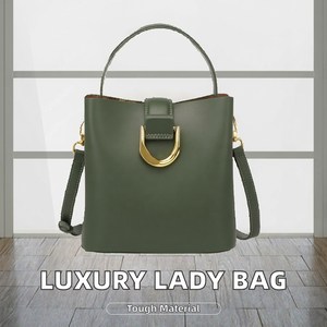 Bolso de Mano de Cuero PU de Lujo para Mujer, Directo de Fábrica BADI, con Cierre, Correa Única, Forro de Poliéster, Gran Capacidad, Portátil y a la Moda - Product Image 2